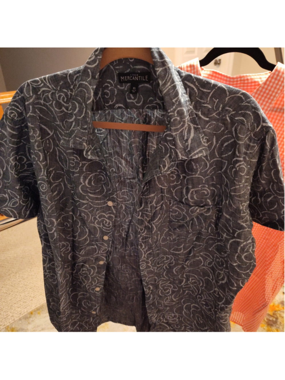 Lot of Six Men's Shirts: J Crew and L L Bean Brands Various Sizes - Picture 10 of 13